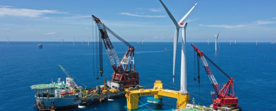 Picture of offshore wind development