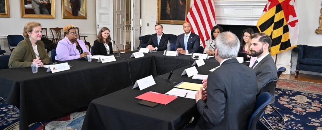 Climate Solutions meeting with Gov. Wes Moore